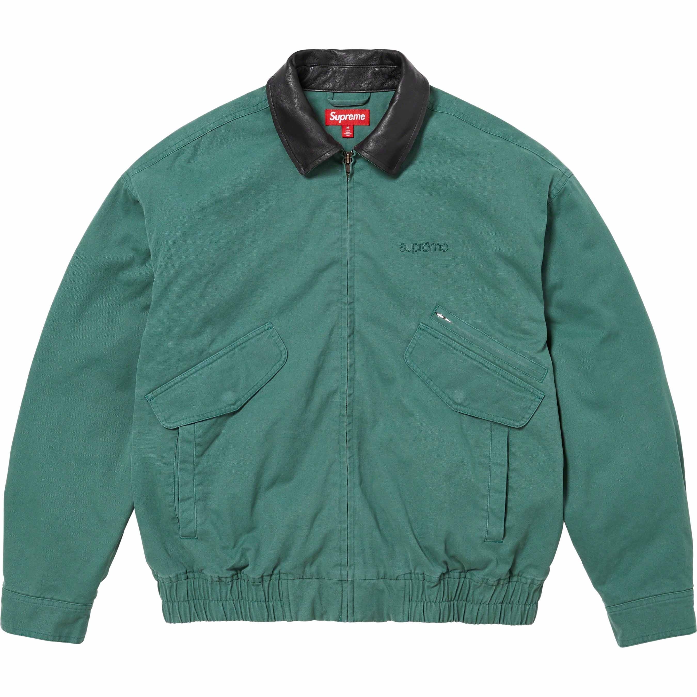 Leather Collar Utility Jacket view 18